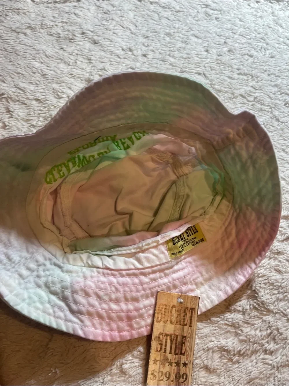Clearwater Beach kid size bucket hat, NWT